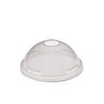 Clear Lid - Dome - 1" Hole