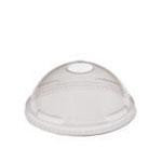 Clear Lid - Dome - 1" Hole