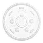 Translucent Slotted Lid - Straw Slot