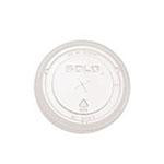 Clear Lid - Straw Slotted