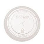 Clear Lid - Straw Slotted