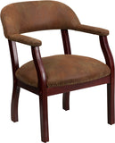 Bomber Jacket Brown Luxurious Conference Chair