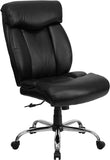 HERCULES Series 400 lb. Capacity Big & Tall Black Leather Executive Swivel Office Chair