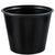 Dart Portion Souffle Cups 5.5oz Black