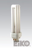 13W Quad-Tube 3500K G24q-1 4 Pin Base Fluorescent