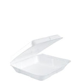 Dart 95HT1 foam containers - Large Single compartment with removable lid