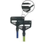 Quick Change Mopstick (Yellow Fiberglass Handle)