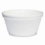 DART 8 OZ WHITE FOAM FOOD CONTAINER Stock Number: 8SJ20