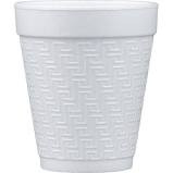 Dart Small Foam Cups 8 oz Greek Key Design Stock Number: 8KY8*