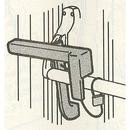 Security Latch for LH Single Door 10"w x 4-1/2"d