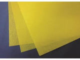 Dry Wax Flat Sheets 12"x12" - Canary Yellow