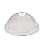 Clear Lid - Dome - 1" Hole