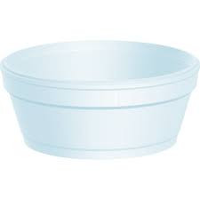 DART 2 OZ WHITE FOAM SQUAT FOOD CONTAINER     Stock Number: 2J6*