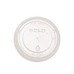 Clear Lid - Straw Slotted