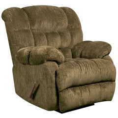 Contemporary Columbia Mushroom Microfiber Rocker Recliner