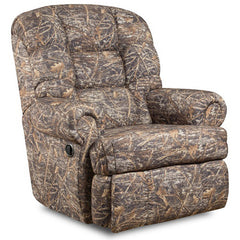 Big and Tall 350 lb. Capacity Camouflaged Encore Conceal Brown Fabric Recliner