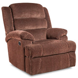 Big and Tall 350 lb. Capacity Aynsley Claret Microfiber Recliner