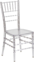 Flash Elegance Crystal Ice Stacking Chiavari Chair