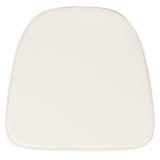 Soft Ivory Fabric Chiavari Chair Cushion