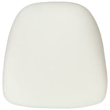 Hard Ivory Fabric Chiavari Chair Cushion