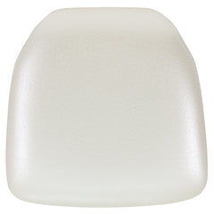 Hard Ivory Vinyl Chiavari Chair Cushion