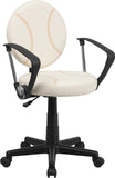 Baseball Task Chair with Arms