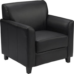 HERCULES Diplomat Series Black Leather Chair