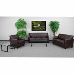 HERCULES Diplomat Series Reception Set in Brown