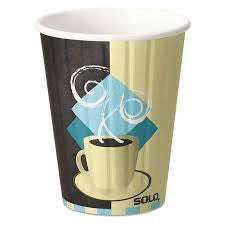 Dart Coffee Shop Hot Cups - 24oz - Tuscan Café    Stock Number: IC24-J7534