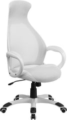 High Back White Mesh Executive Swivel Office Chair