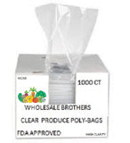 PRODUCE POLY BAGS  4X2X8