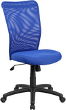 High Back Blue Mesh Executive Ergonomic Swivel Office Chair