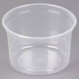 DART MicroGourmet polypropylene Deli Containers 16 OZ TRANSLUCENT, 500 CS