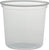 DART MicroGourmet polypropylene Deli Containers 24 OZ TRANSLUCENT, 500 CS