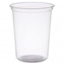 DART MicroGourmet polypropylene Deli Containers 32 OZ TRANSLUCENT, 500 CS