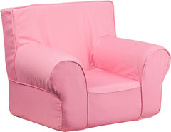 Small Solid Light Pink Kids Chair