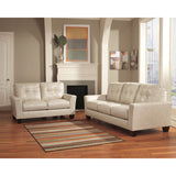 Benchcraft Paulie Living Room Set in Taupe DuraBlend