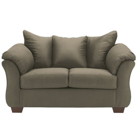 Signature Design by Ashley Darcy Loveseat in Sage Fabric