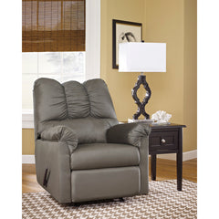 Signature Design by Ashley Darcy Rocker Recliner in Cobblestone Fabric