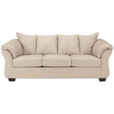 Signature Design by Ashley Darcy Sofa in Stone Fabric