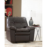 Signature Design by Ashley Jordon Rocker Recliner in Java DuraBlend