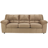 Signature Design by Ashley Dominator Sofa in Mocha Fabric