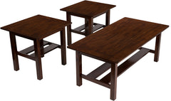 Signature Design by Ashley Lewis 3 Piece Occasional Table Set