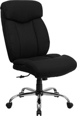 HERCULES Series 400 lb. Capacity Big & Tall Black Fabric Executive Swivel Office Chair
