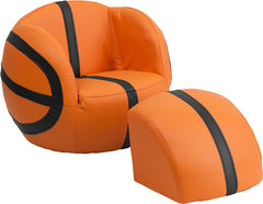 Kids Basketball Chair and Footstool
