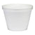 DART 4 OZ WHITE FOAM SQUAT FOOD CONTAINER    Stock Number   4J6