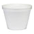 DART 3.5 OZ WHITE FOAM SQUAT FOOD CONTAINER Stock Number 3.5J6
