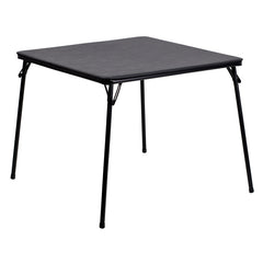 Black Folding Card Table