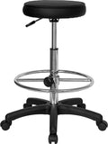 Backless Drafting Stool with Adjustable Foot Ring