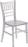 Kids Crystal Transparent Chiavari Chair